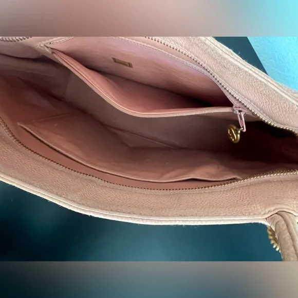 Chanel Quilted Caviar Leather Medallion Tote - Picture 11 of 16